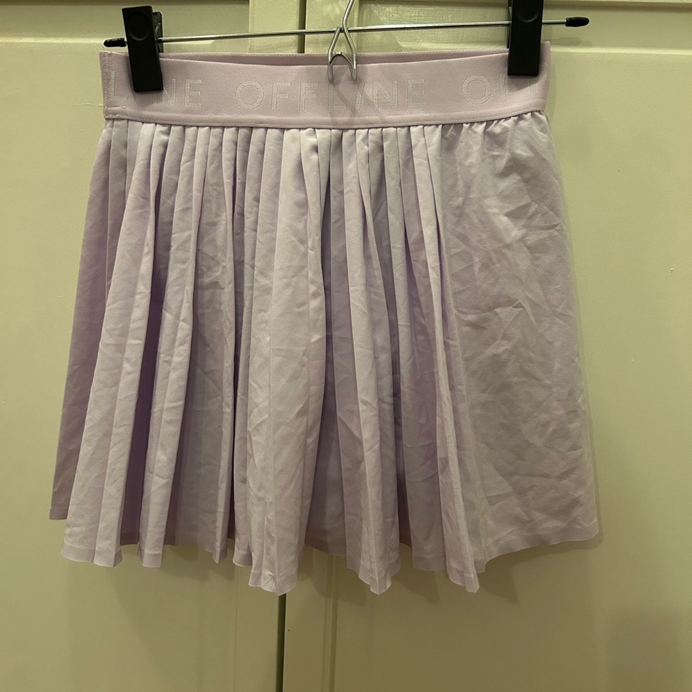 Purple aerie tennis skirt